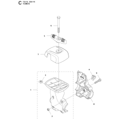 Tower for Husqvarna 135R