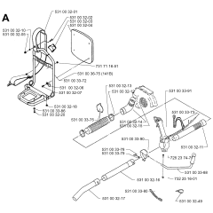 Tube Assembly for Husqvarna 140B
