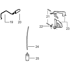 Throttle Controls for Husqvarna 141le