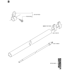 Shaft for Husqvarna 143R