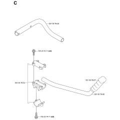 Handle for Husqvarna 143R
