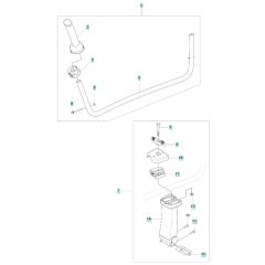 Handle Assembly for Husqvarna