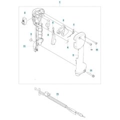 Throttle Assembly for Husqvarna