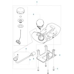 Fuel Tank Assembly for 143RST