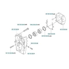Crankcase Assembly for Husqvarna