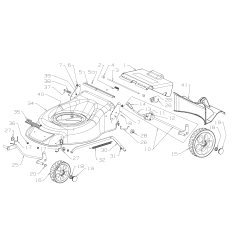 Deck Assembly for Masport 150ST