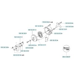 Starter Assembly for Husqvarna 155 BT