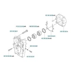 Crankcase Assembly for Husqvarna