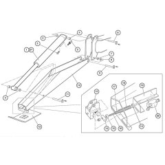 Stabiliser Assembly for Niftylift 170