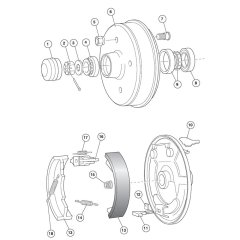 Wheel Hub P15305 for Niftylift 170