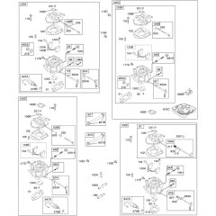 Carburettor Assembly for Briggs