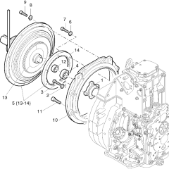 Clutch Assembly for Hatz 1D42