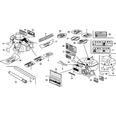 Label/Tool Assembly for Honda