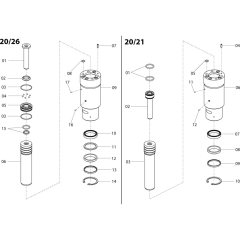 Cylinder Assembly for Belle Breakers