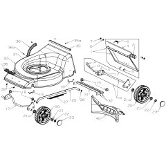 Deck Assembly for Masport 200ST