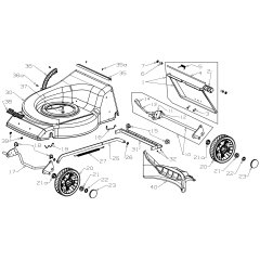 Deck Assembly for Masport 200ST L