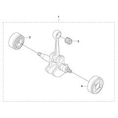 Crankshaft Assembly for 323RJ