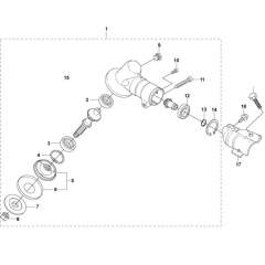 Bevel Gear for Husqvarna 223 L