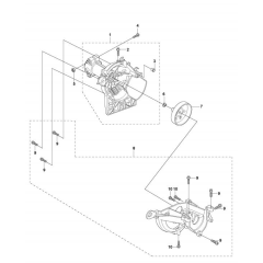 Crankcase for Husqvarna 223 L