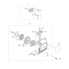 Starter-1 for Husqvarna 223 L