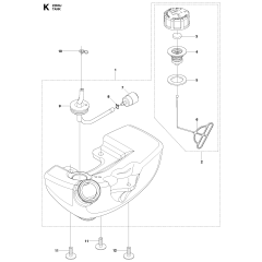 Fuel Tank Assembly for 226RJ