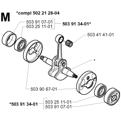 Crankshaft Assembly for 232RD