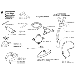 Accessories for Husqvarna 232RD