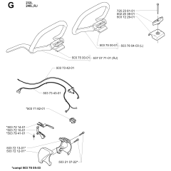 Handle & Controls for 232RJ