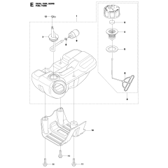Fuel Tank Assembly for 233R