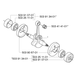 Crankshaft Assembly for 235FR