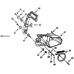 Chain Brake Assembly for Husqvarna