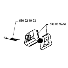 Muffler for Husqvarna 23 LCN