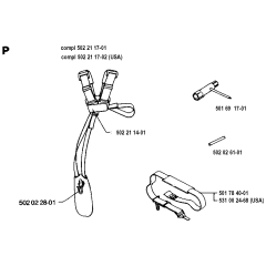 Harness Assembly for Husqvarna 23R