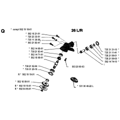 Bevel Gear Assembly for 23R