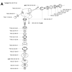 Bevel Gear Assembly for 240R