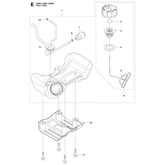 Fuel Tank Assembly for 243R