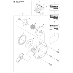 Starter Assembly for 243RJ