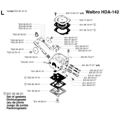 Carburetor Assembly for 250R