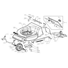 Deck Assembly for Masport 250ST