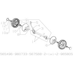 Wheel Assembly for Masport Mower