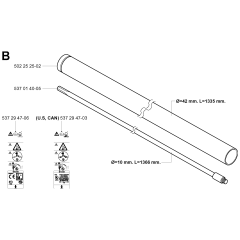 Shaft Assembly for 265RX