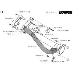 Tower Assembly for Husqvarna 265RX