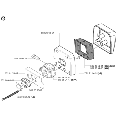 Carburetor & Air Filter Assembly