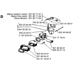 Carburetor & Air Filter Assembly