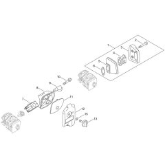 Muffler for Shindaiwa 269TS