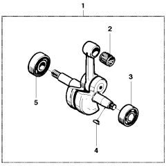 Crankshaft Assembly for 288xp