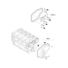 Timing Cover for Hatz 2L41C