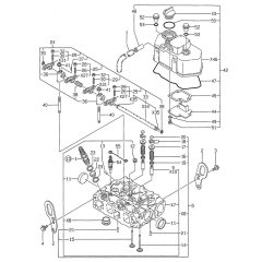 Cylinder Head, Bonnet Assembly