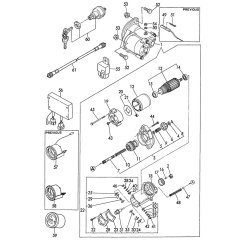 Starter Motor for Yanmar 2TN66E-YL