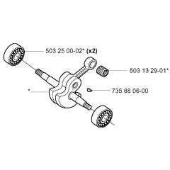 Crankshaft Assembly for 3120K